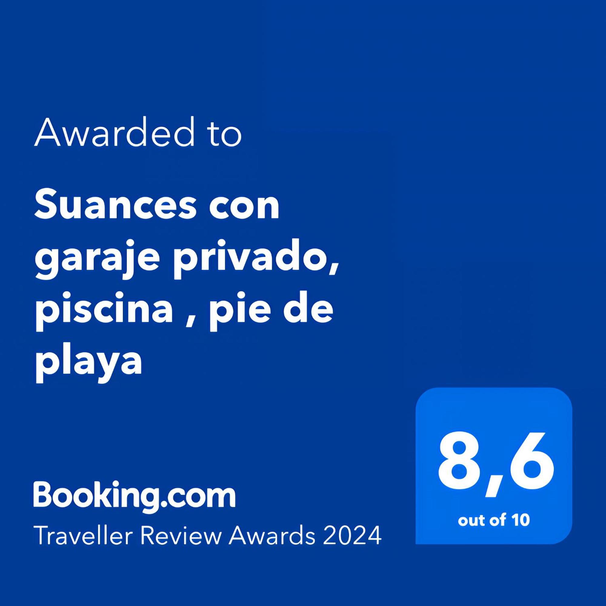 Suances Con Garaje Privado, Piscina , Pie De Playa公寓 外观 照片